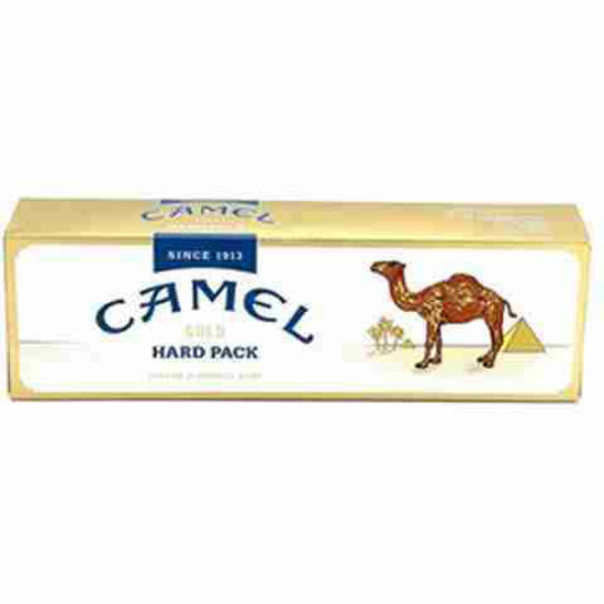 Picture of CAMEL GOLD HARD PACK BOX