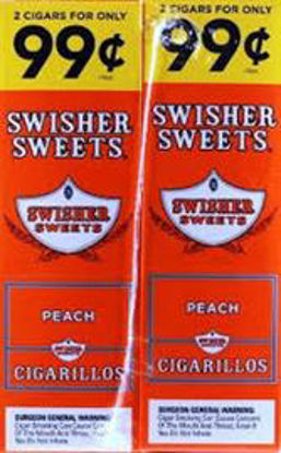 Picture of SWISHER SWEETS PEACH 2 FOR .99