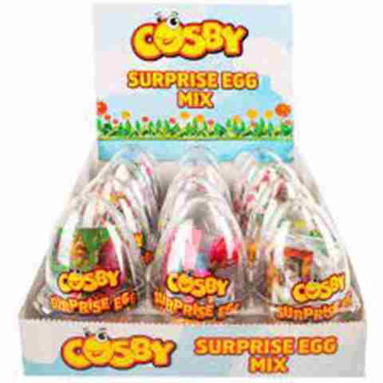 Picture of COSBY SURPRISE EGGS WITH TOY 12CT