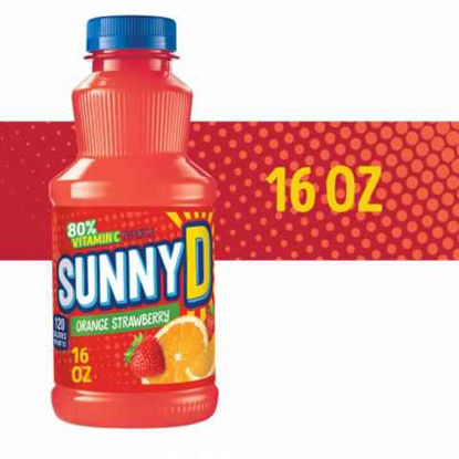 Picture of SUNNY D ORANGE STRAWBERRY 16OZ 12CT