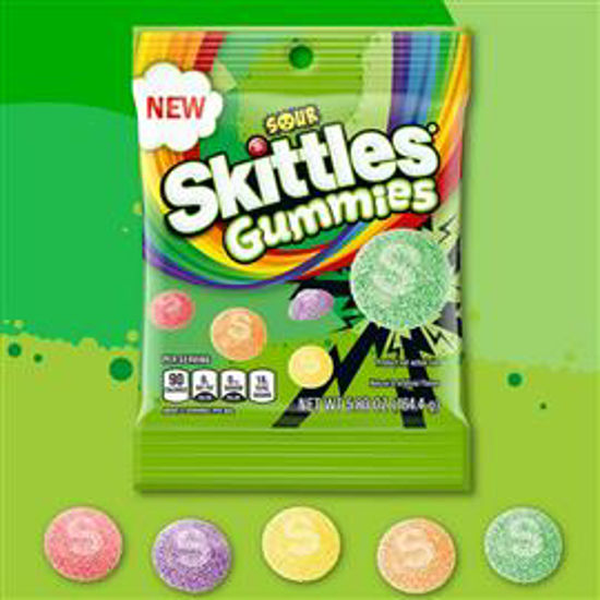 Picture of SKITTLES GUMMIES SOUR 5.80OZ