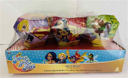 Picture of SUPER HERO GIRL TOY CANDY 6CT