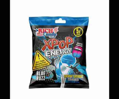 Picture of XPOP ENERGY BLUE RAZZ 3.35OZ