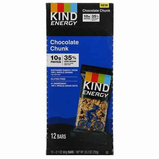 Picture of KIND ENERGY CHOCOLATE CHUNK 2.1OZ 12CT