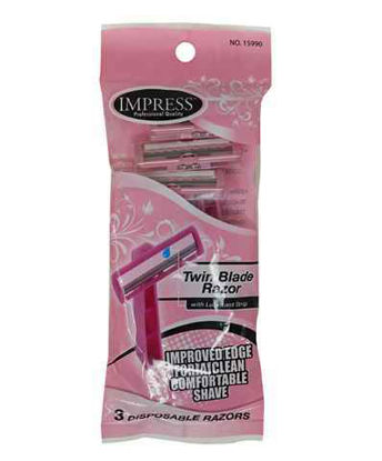 Picture of IMPRESS WOMEN TWIN BLADE RAZER 3CT