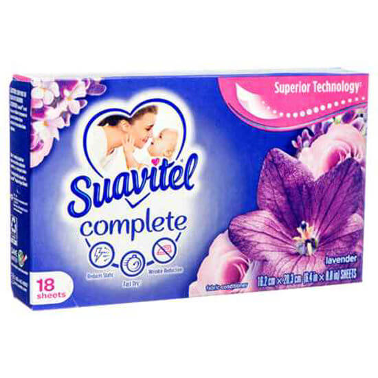 Picture of SUAVITEL COMPLETE LAVENDER SHEETS 18CT