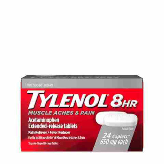 Picture of TYLENOL 8HR 24 CAPLETS