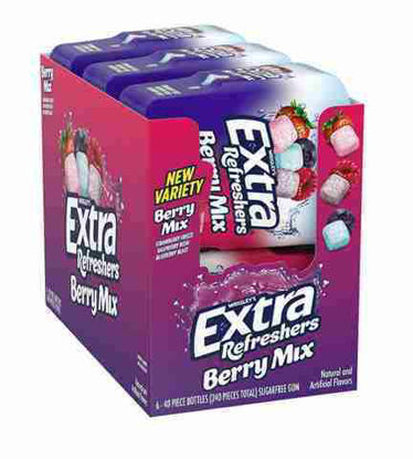 Picture of WRIGLEYS EXTRA BERRY MIX REFRESHERS BOTTLE 6CT