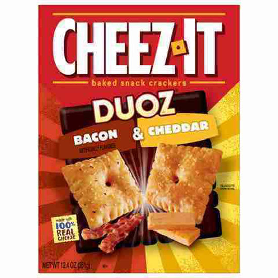 Picture of CHEEZ IT DUOZ BACON N CHEDDAR CHEESE 4.3OZ 