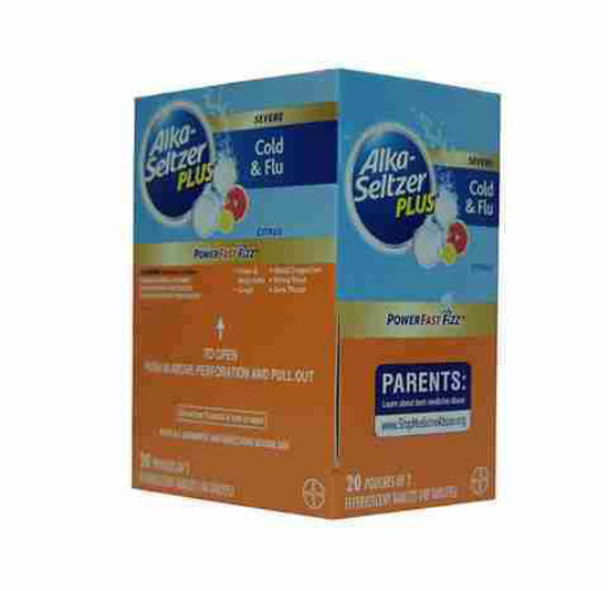 Picture of ALKA SELTZER PLUS CITRUS COLD N FLU 2PK 20CT