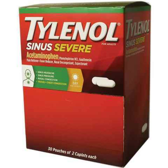 Picture of TYLENOL SINUS SEVERE 2PK 30CT