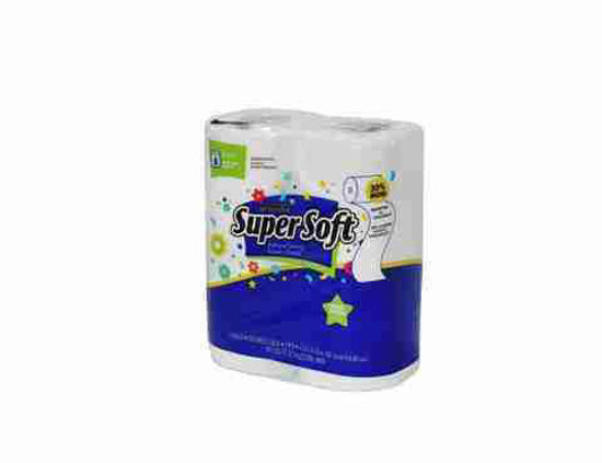 Picture of SUPER SOFT BATHROOM TISSUE 4CT