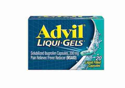 Picture of ADVIL LIQUI GELS CAPLET 20CT