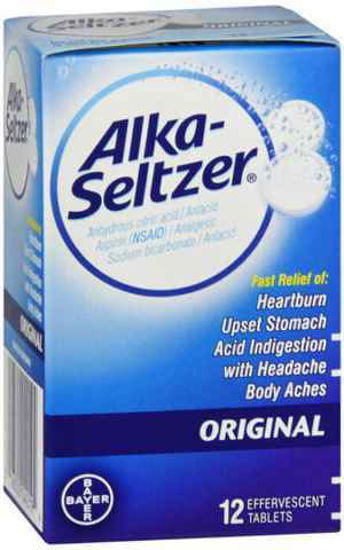 Picture of ALKA SELTZER ORIGINAL 12CT