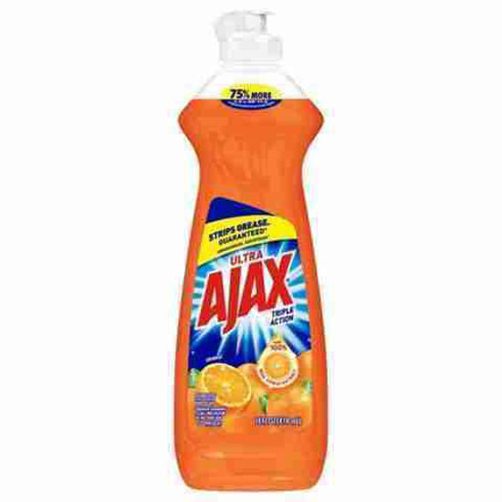 Picture of AJAX ULTRA ORANGE TRIPLE ACTION DISH LIQUID 14OZ