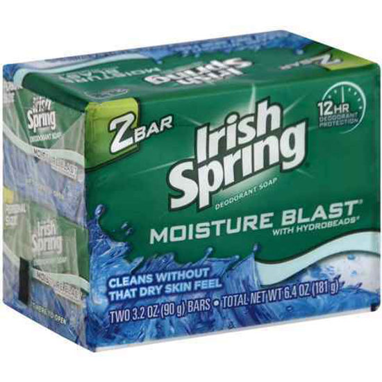 Picture of IRISH SPRING CLASSIC MOISTURE BLAST SOAP BAR 2CT