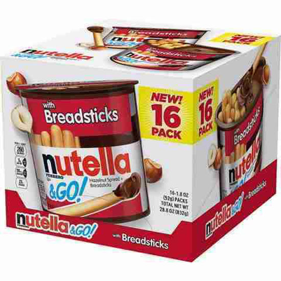 Picture of NUTELLA N GO BREADSTICKS SNACK PACK 16CT