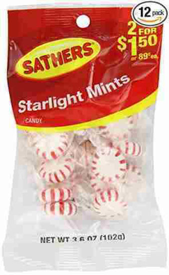 Picture of SATHERS STARLIGHT MINTS 2 FOR 1.50 12CT