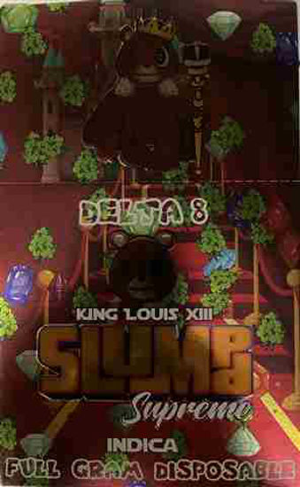 Picture of SLUMPD KING LOUIS XIII INDICA DELTA 8 100CT