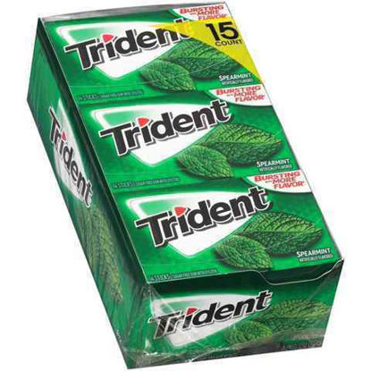 Picture of TRIDENT SPEARMINT 15CT