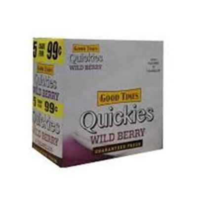 Picture of GOOD TIMES QUICKIES WILD BERRY 15CT 5PK 5 FOR 99C