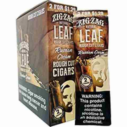 Picture of ZIG ZAG CIGARILLOS LEAF 2 FOR 1.29 RUSSIAN CREAM 15CT 2PK