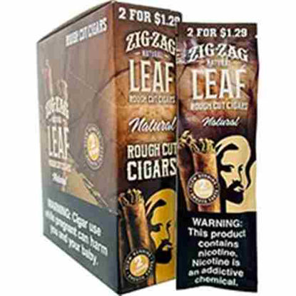 Picture of ZIG ZAG CIGARILLOS LEAF 2 FOR 1.29 NATURAL 15CT 2PK