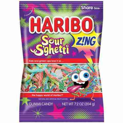 Picture of HARIBO ZING SOUR SGHETTI 7.2OZ