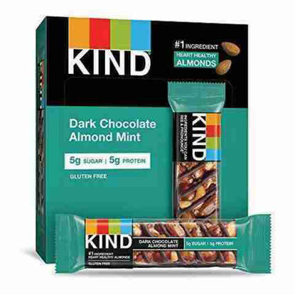 Picture of KIND DARK CHOCOLATE ALMOND MINT 1.4OZ 12CT