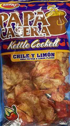 Picture of SNAKY PAPA CASERA CHILE Y LIMON 5.99OZ