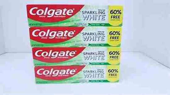 Picture of COLGATE SPARKLING  WHITE TOOTHPASTE 4OZ