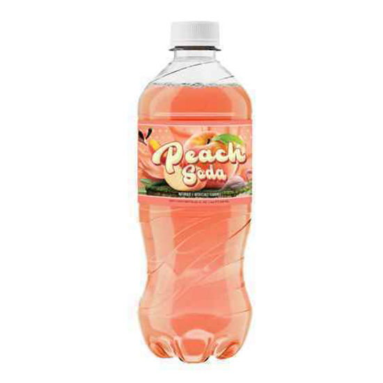 Picture of EXOTIC POP PEACH SODA 20OZ 24CT