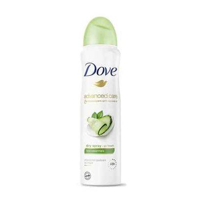 Picture of DOVE BODY SPRAY GO FRESH CUCUMBER N GREEN TEA 150ML