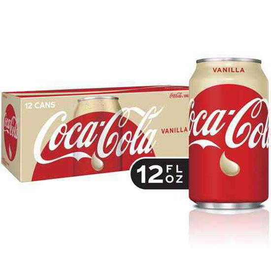 Picture of COCA COLA VANILLA 12OZ 12CT