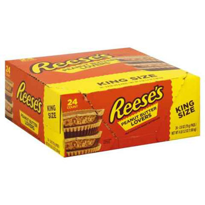 Picture of REESES PEAUNT BUTTER LOVERS KING SIZE 2.8OZ 24CT