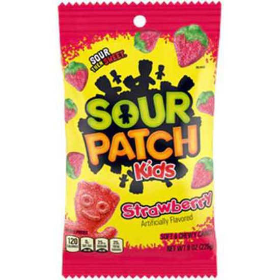 Picture of SOUR PATCH KIDS STRAWBERRY 8OZ