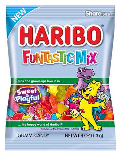 Picture of HARIBO FANTASTIC MIX GUMII 4OZ