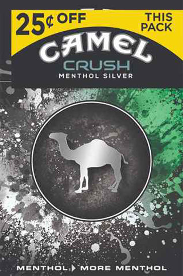 Picture of CAMEL CRUSH MENTHOL SILVER 50C OFF