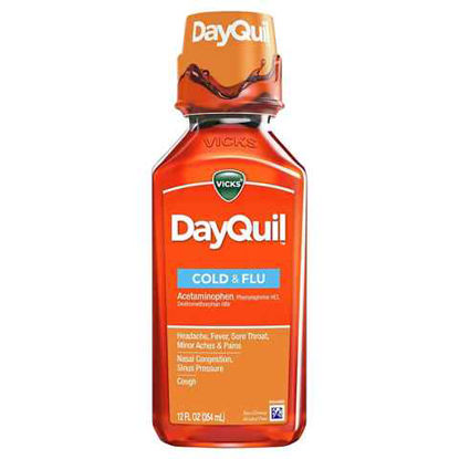 Picture of VICKS DAYQUIL COLD N FLU LIQUID 4OZ