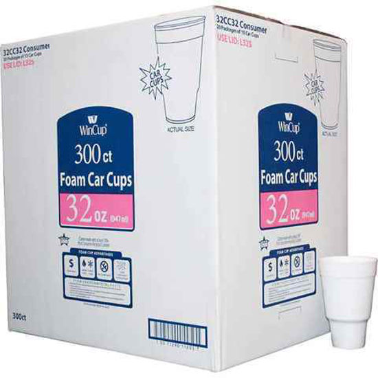 Picture of WINCUP FOAM CUPS 32OZ 300CT