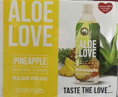 Picture of ALOE LOVE PINEAPPLE 16.9OZ 12CT