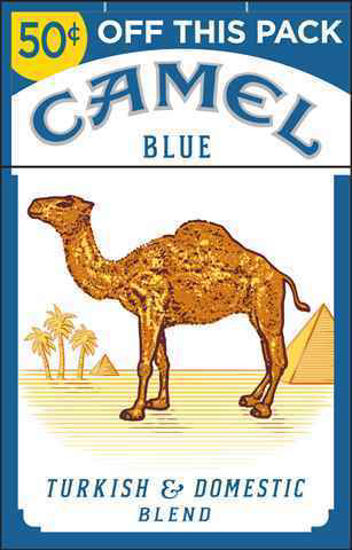 Picture of CAMEL BLUE BOX 0.50C OFF