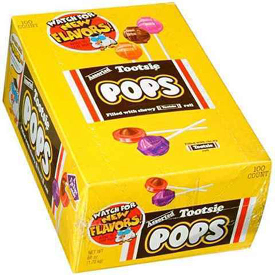 Picture of TOOTSIE POPS ASSORTED 100CT