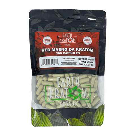 Picture of EARTH KRATOM RED MAENG DA 300CT