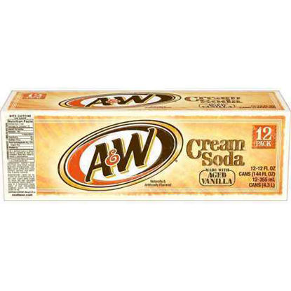 Picture of AW CREAM SODA 12OZ 12CT