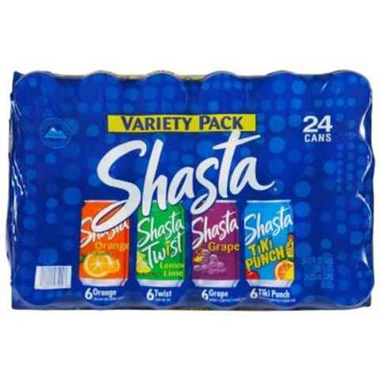 Picture of SHASTA VARIETY PACK 12OZ 24CT 