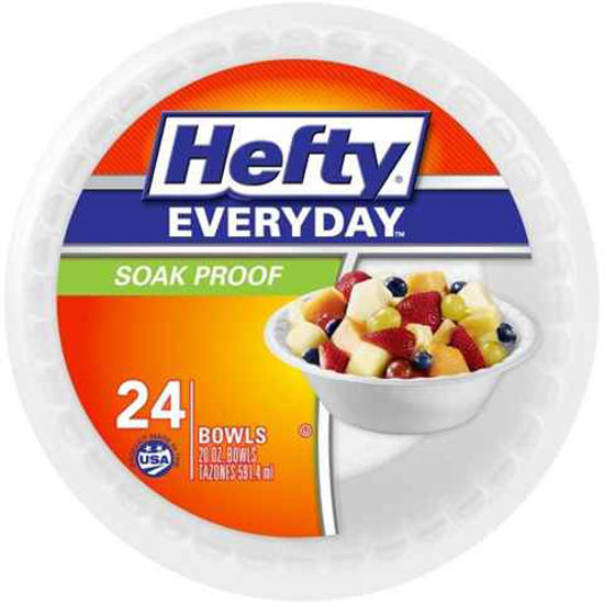 Picture of HEFTY FOAM BOWLS 12OZ 24CT