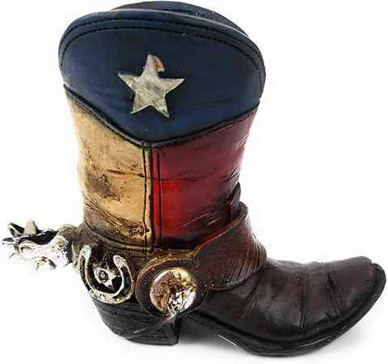 Picture of TEXAS COWBOY BOOT PEN HOLDER