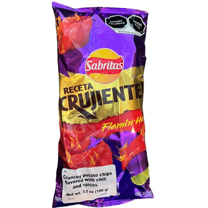 Picture of SABRITAS RECETA CRUJIENTE FLAMIN HOT 100G