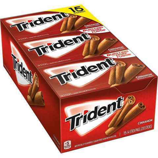 Picture of TRIDENT CINNAMON 15CT